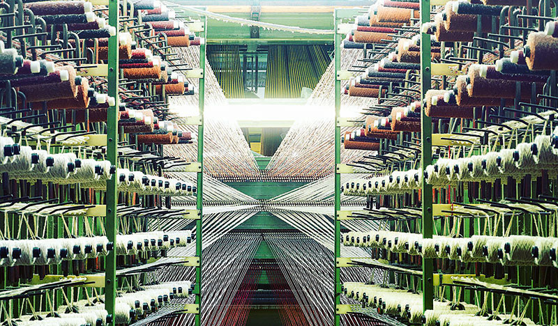 Teppichproduktion bei Vorwerk in Hameln. Foto: Vorwerk