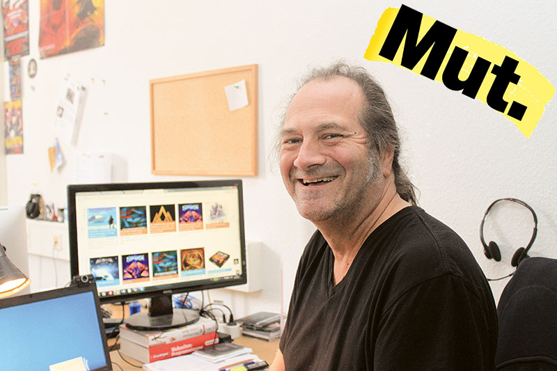 James Lansford, der privat am liebsten Musik aus den 70ern hört, betreut bei CMM Bands aus Rock und Heavy. Foto: Barbara Dörmer